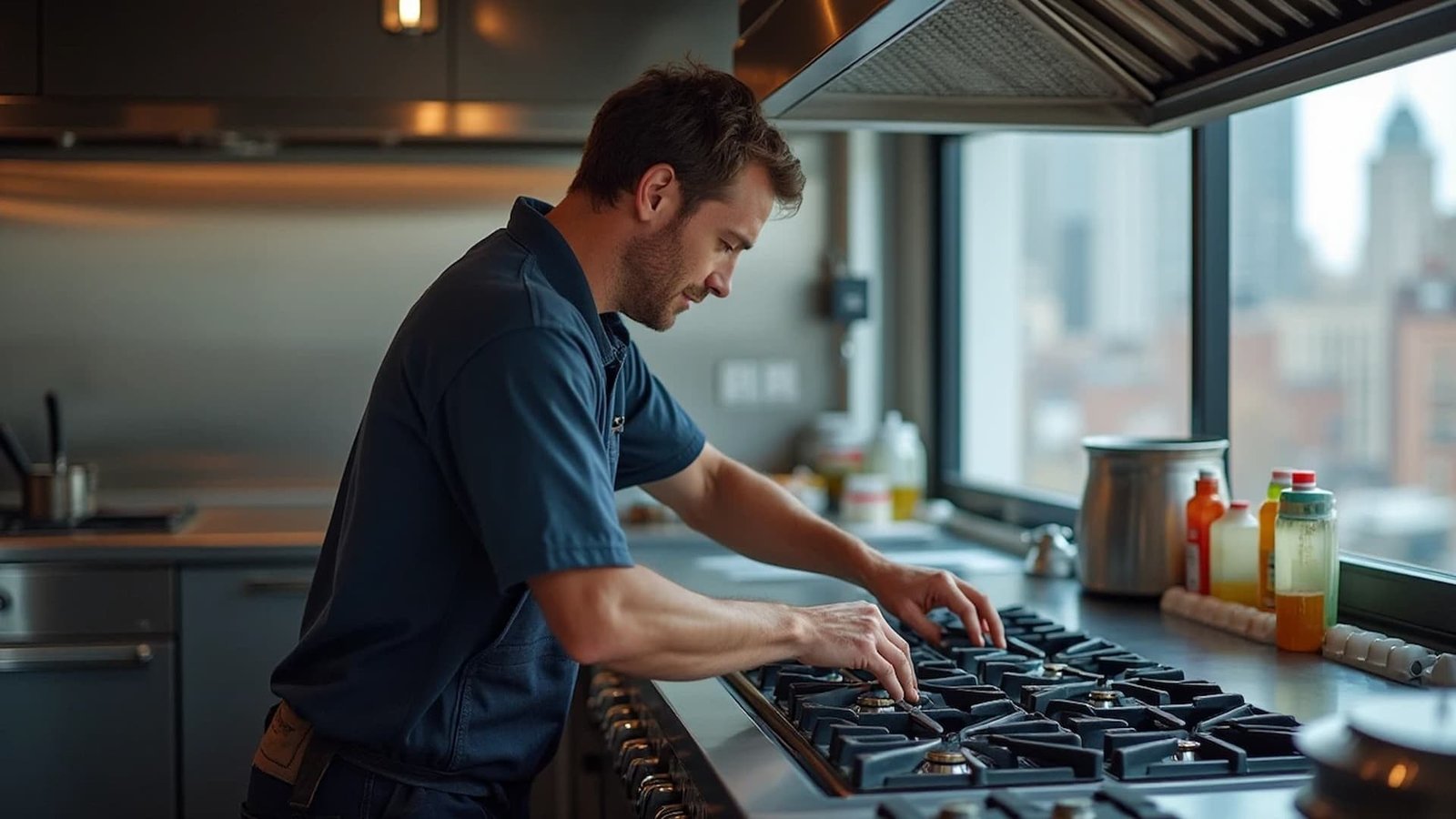 Commercial Gas Range Repair