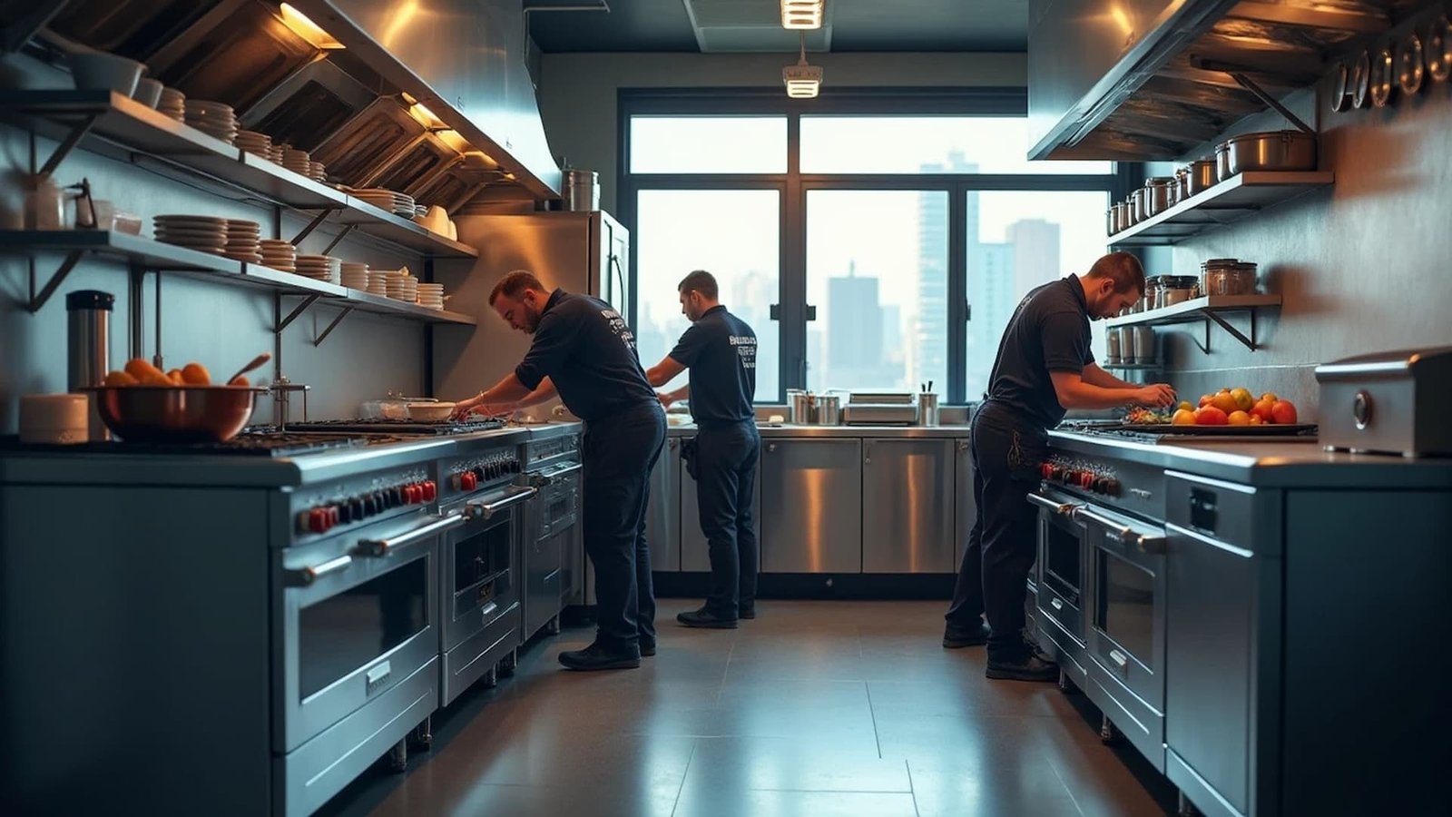 Commercial Kitchen Appliance Installation