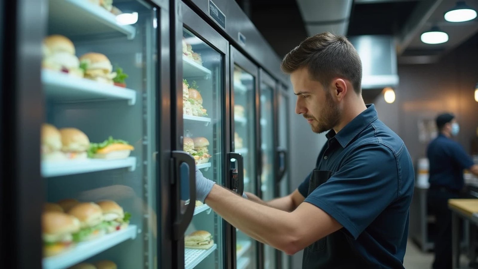 Sandwich Prep Refrigerator Installation