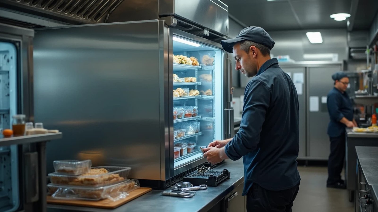 Sandwich Prep Table Refrigerator Repair