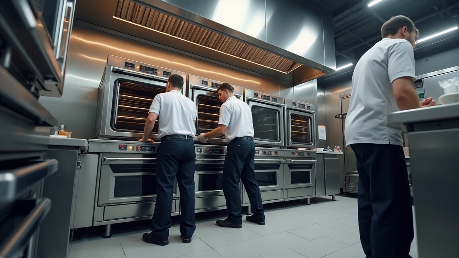 Commercial Double Oven Installation Services Commercial Double Oven Installation
