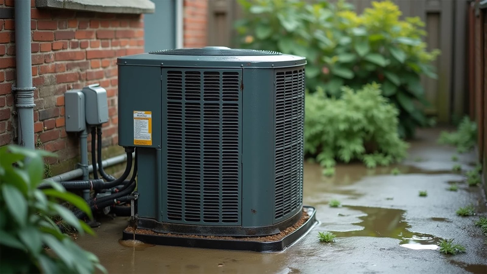 Why Your Outdoor AC Unit Is Leaking Water & What You Should Do About It